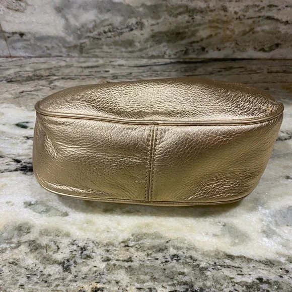 Michael Kors Metallic Gold Shoulder Bag - Picture 4 of 9